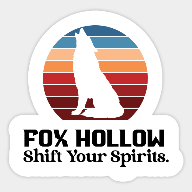 Shift Your Spirits Sticker by Martin & Brice